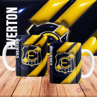 Diseño PNG taza fútbol Chile 3D hinchada animando