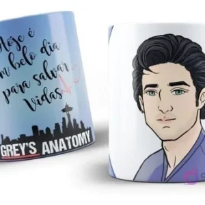 Taza de sublimación con diseño de Grey's Anatomy, frase