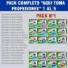 Mega Pack de diseños para tazas de sublimación 'Aquí Toma' con profesiones del Pack N°1: Doctor, Cantante, Maestro, Contador, Ingeniero de Sistemas, Periodista, Ingeniero Industrial, Secretario, Barbero y Futbolista.